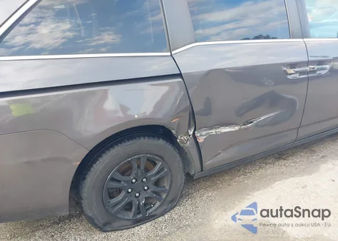 2012 Honda Odyssey Ex-L from USA, damaged, VIN 5FNRL5H67CB146325